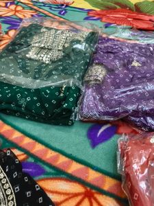 Georgette fabric suit all colour available