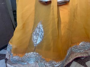 Orange Ethnic Skirt