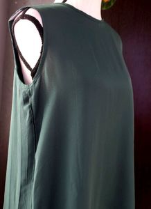 Summer Back Pleated Top