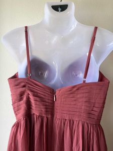 Elegant Mauve Azazie Dress(A8)