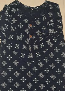 Awesome Navy Blue Kurti