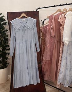 Cute Ruffle Collar Dress