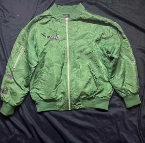 Green Bomber Jacket