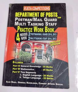 Department of Posts Practice Workbook