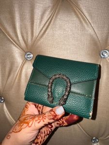 Bottle Green Wallet For Women From Stelatoes.