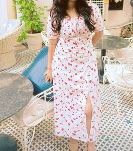 PICNIC SLIT MIDI DRESS!!!!