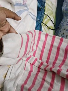 Cute Striped Bear Top