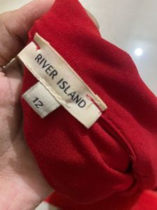 Red Long Sleeve Dress