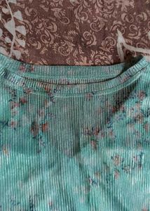 AND Sea Coloured Top - Size 12