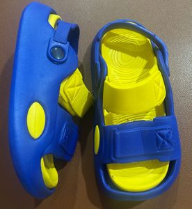 Kids Blue &amp; Yellow Sandals