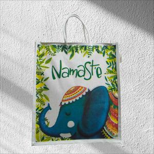 Combo Of Aesthetic Canvas Tote/Shopping Bags