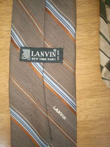 Vintage Lanvin Neckties For Men