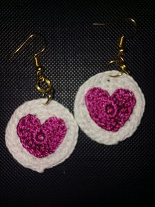 White And Pink Hearts