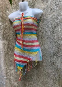 VNM. Striped Tube Top