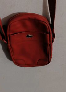 Lacoste Red Crossbody Bag