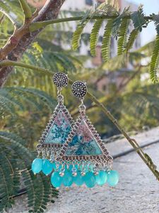 Resin Jhumkas