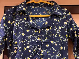 NEW FLORAL BLUE MAXI DRESS