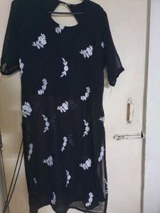 Women Black Kurta