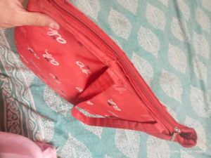 Kurta Set Maroon/Red Bag Free