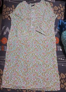 Floral Print Tunic Dress