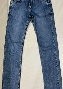 AJ Armani Jeans Light Blue Slim Fit Denim