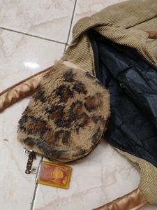 Handbag With Freebie Pouch