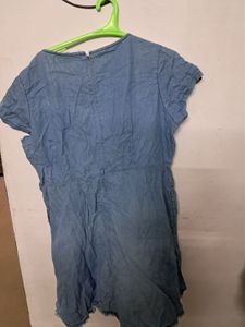 Nexus By Lifestyle Size 18 Sleeveless Denim Top