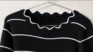 Striped Knit Sweater