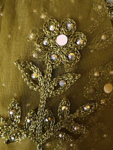 Olive Green Embellished Lehenga Set