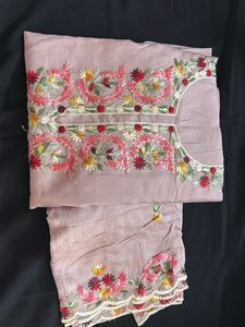 Embroidered Kurta Set