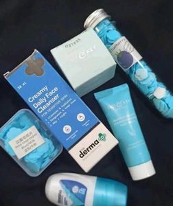 Skincare Bundle - Dot & Key, Derma Co, Rexona