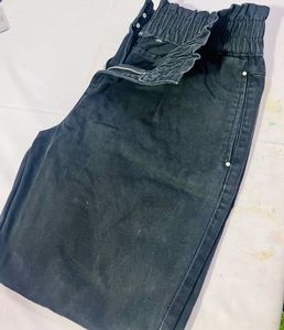 black denim