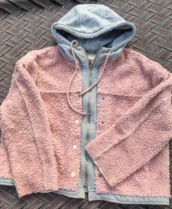 Cozy Pink Fleece Hoodie