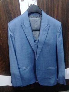 Blue Men's Suit Blazer
