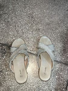 Blue Denim Themed Pumps