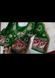 Emerald Green Bridal Lehenga
