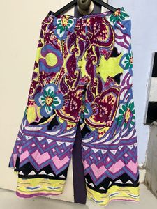 Korean Chromatic Flared Plazzo