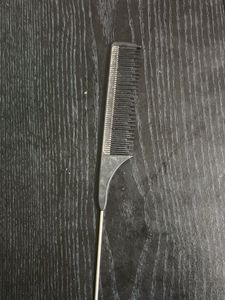 Professional Rat Tail Comb – Black (Styling & Sect