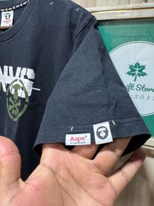 Aape By A Bathing Ape Black Tshirt