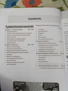 CAT Exam Prep Book