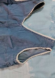 Denim Dress One Piece