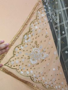 Embroidered Tulle Skirt