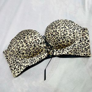 Leopard Print Bra