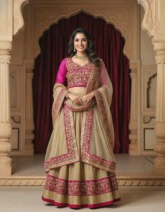 Embroidered Lehenga Choli Set