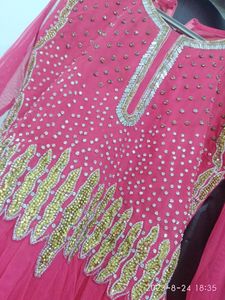 Heavy Net Gown With So Much Flair