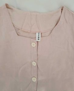 Casual Pink Crop Top