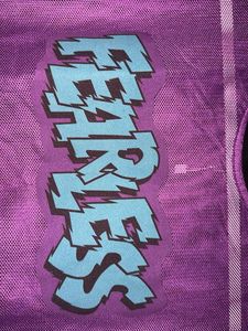 Souled Store - Fearless Graphic Mesh Crop Top