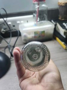 Handmade Decorated Glass Bottle