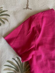 ZARA Hot Pink Crop Top