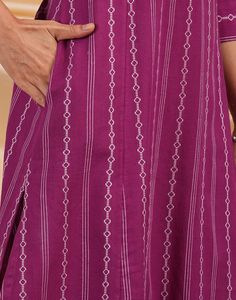 Striped Women's Kurta